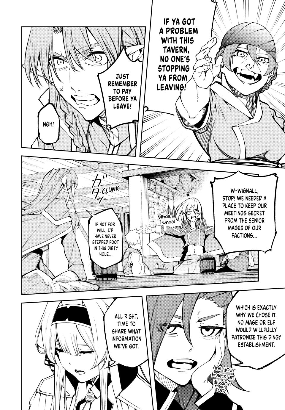 Tsue to Tsurugi no Wistoria Chap 42 - Next Chap 43