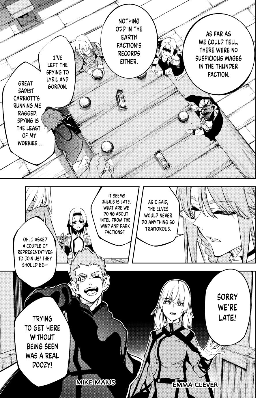 Tsue to Tsurugi no Wistoria Chap 42 - Next Chap 43