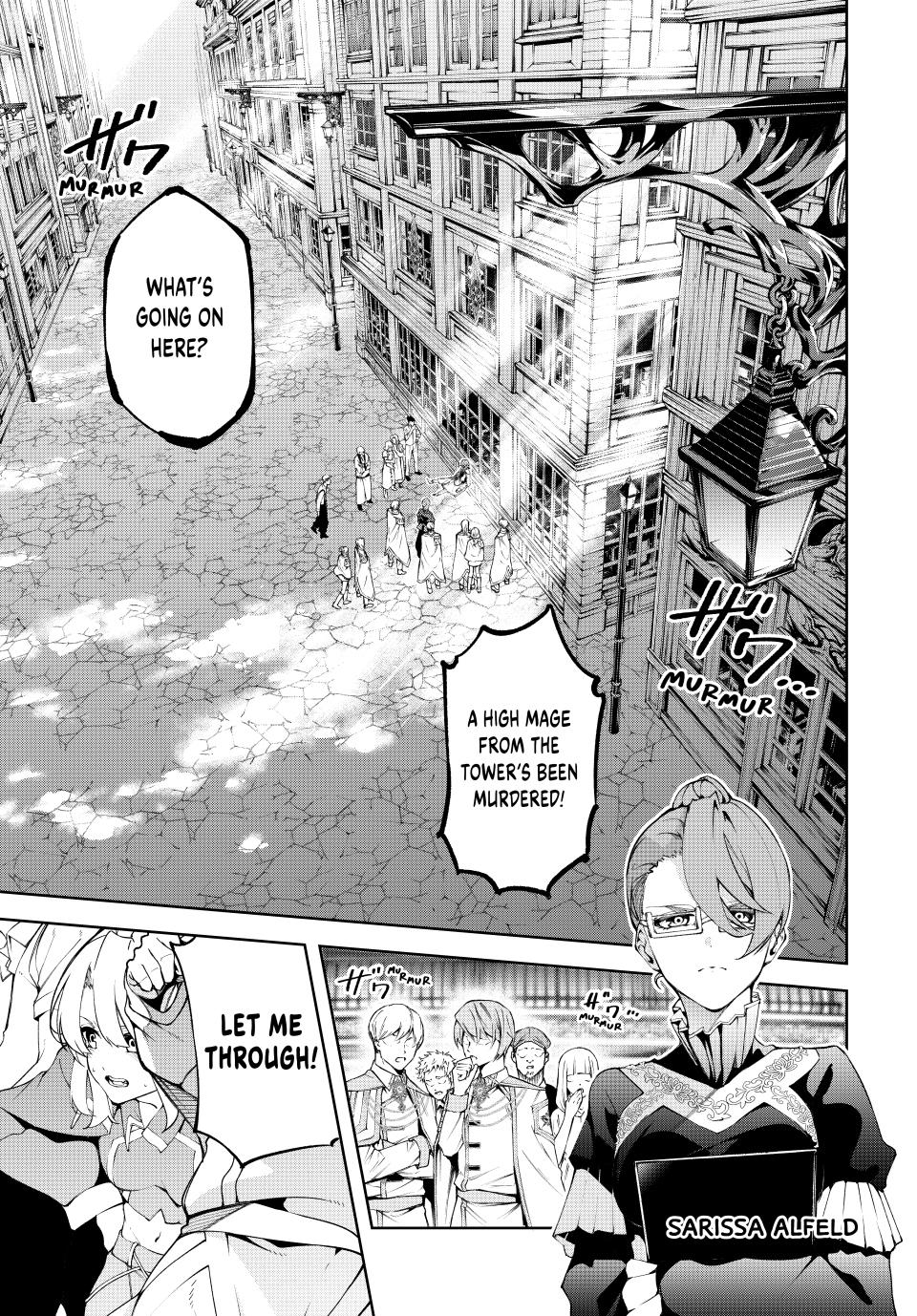 Tsue to Tsurugi no Wistoria Chap 43 - Next Chap 44