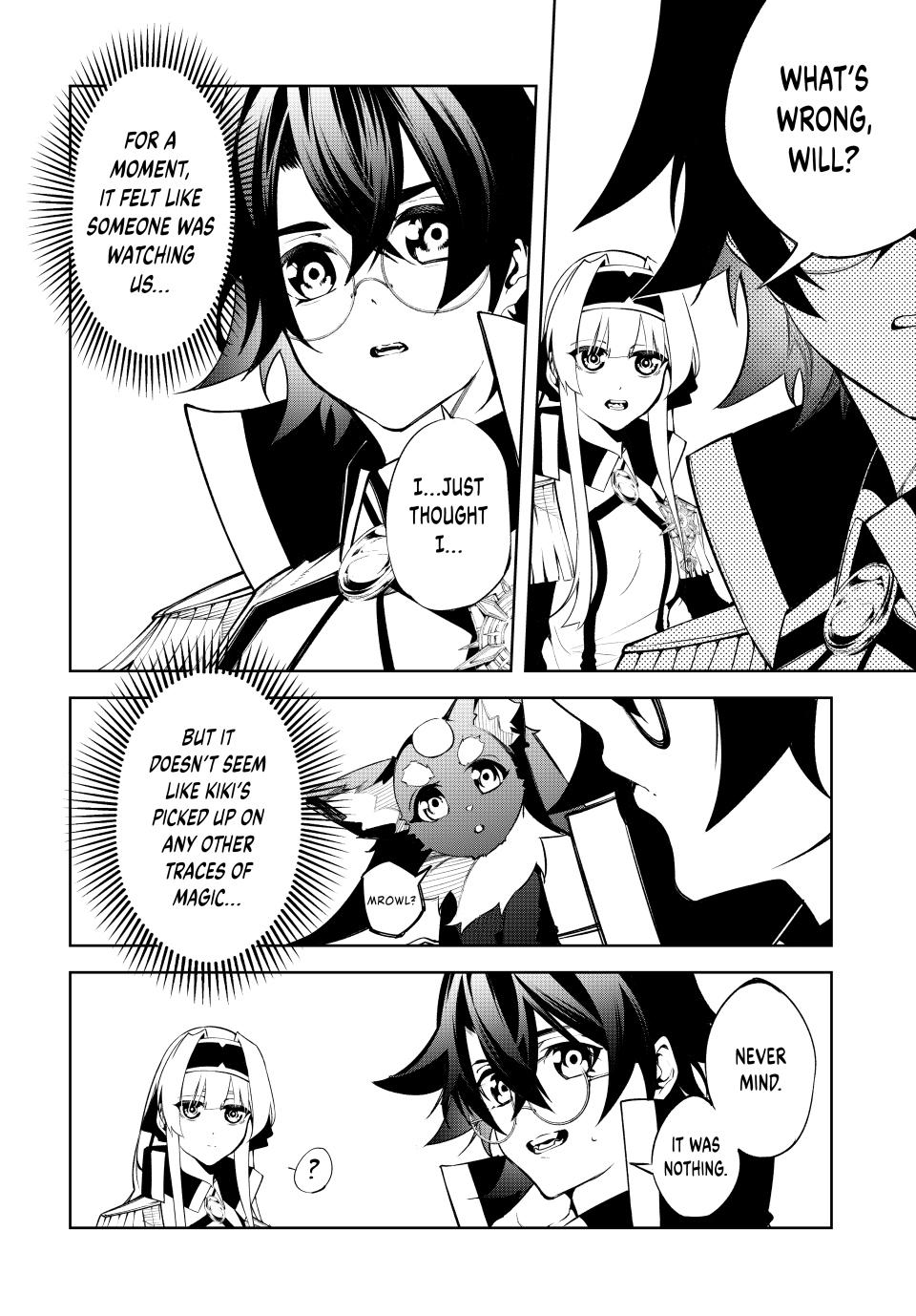 Tsue to Tsurugi no Wistoria Chap 43 - Next Chap 44