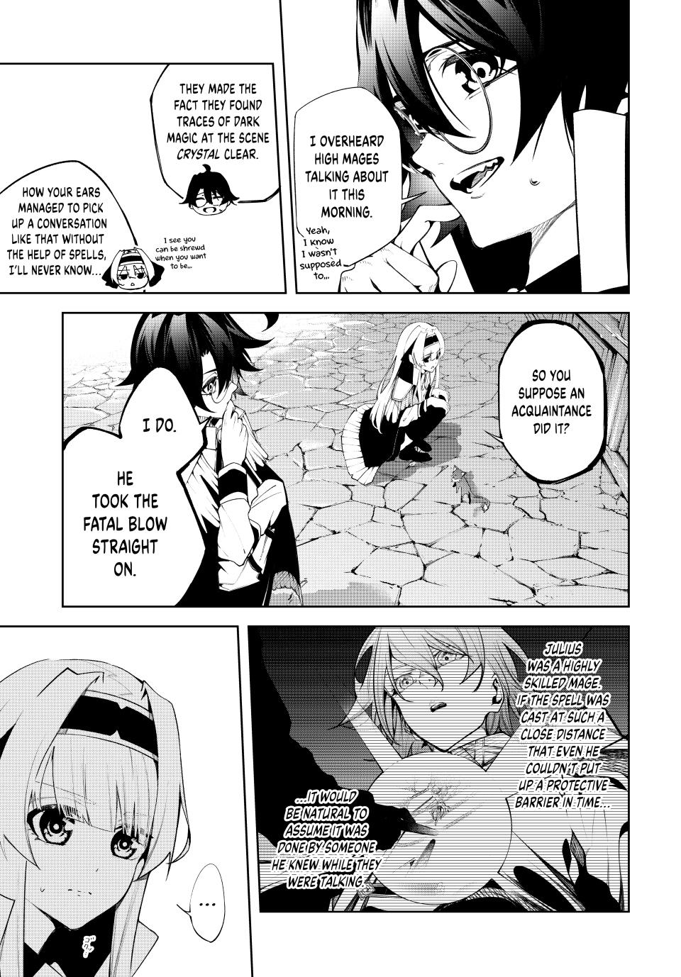 Tsue to Tsurugi no Wistoria Chap 43 - Next Chap 44