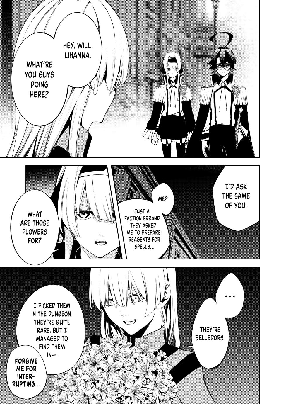 Tsue to Tsurugi no Wistoria Chap 43 - Next Chap 44