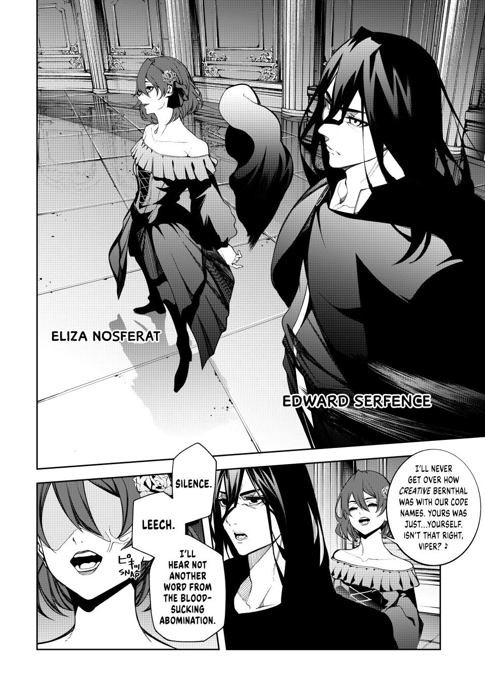 Tsue to Tsurugi no Wistoria Chap 57 - Next Chap 58