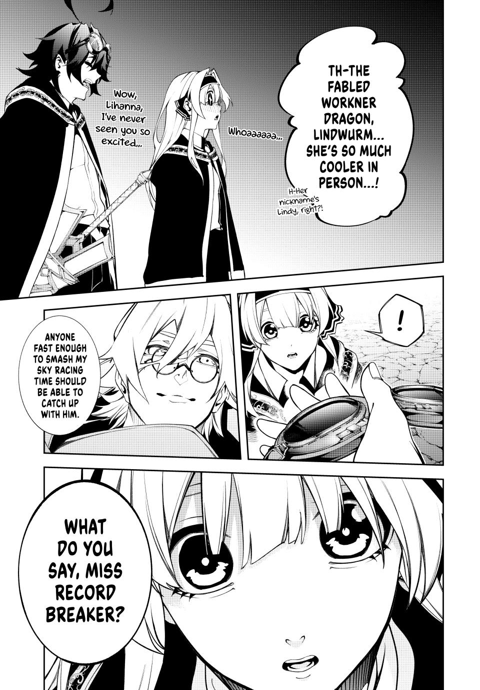Tsue to Tsurugi no Wistoria Chap 57 - Next Chap 58