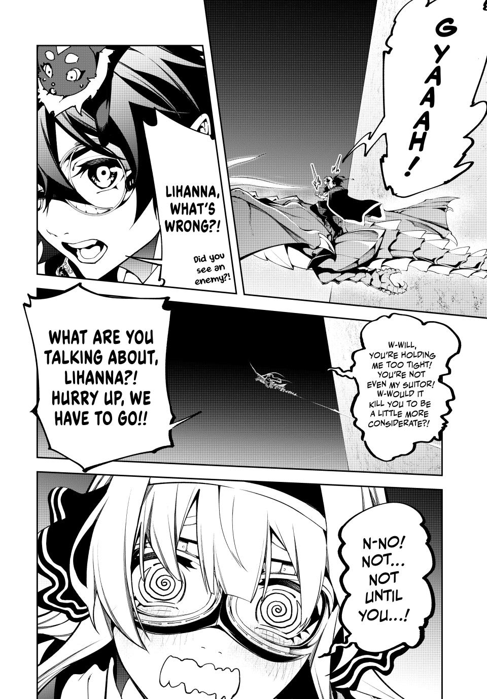 Tsue to Tsurugi no Wistoria Chap 57 - Next Chap 58