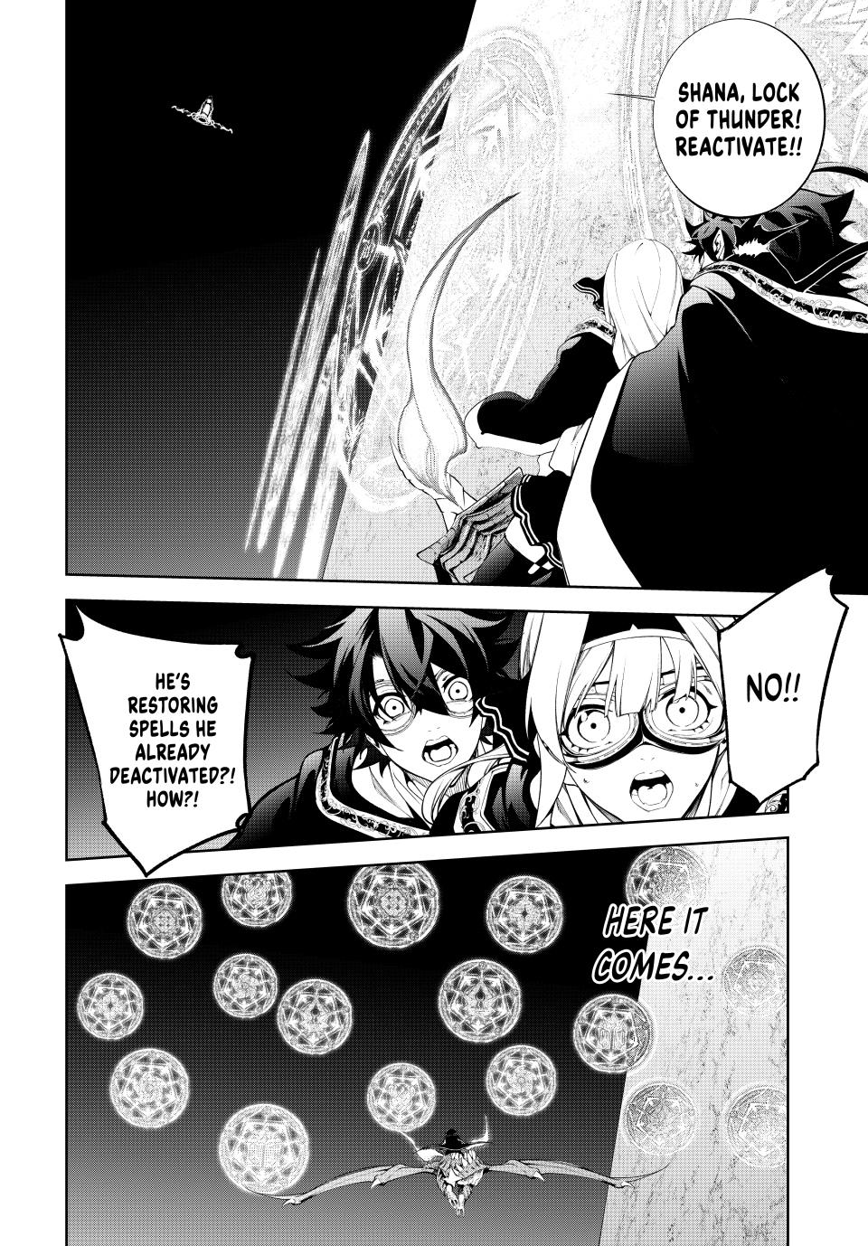 Tsue to Tsurugi no Wistoria Chap 57 - Next Chap 58