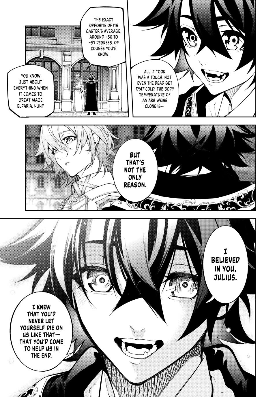 Tsue to Tsurugi no Wistoria Chap 54 - Next Chap 55