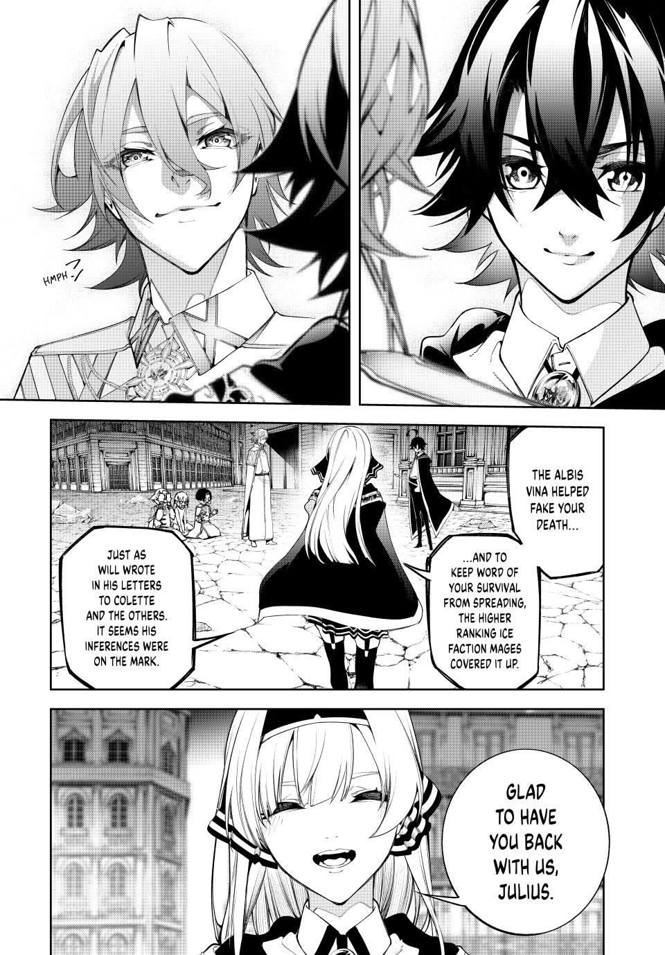 Tsue to Tsurugi no Wistoria Chap 54 - Next Chap 55