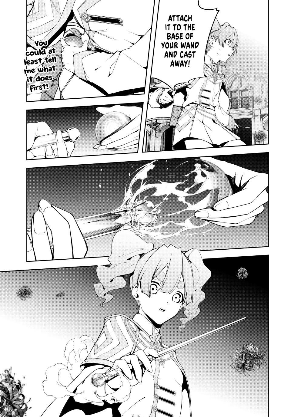 Tsue to Tsurugi no Wistoria Chap 54 - Next Chap 55