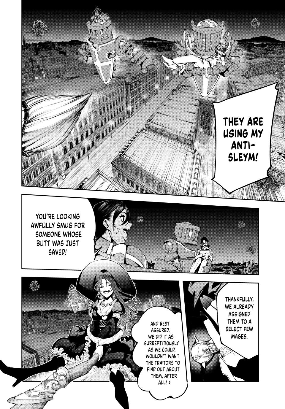 Tsue to Tsurugi no Wistoria Chap 54 - Next Chap 55