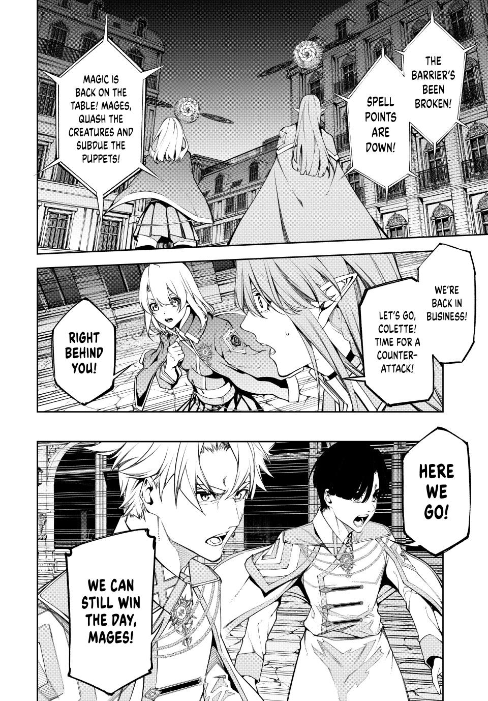 Tsue to Tsurugi no Wistoria Chap 54 - Next Chap 55