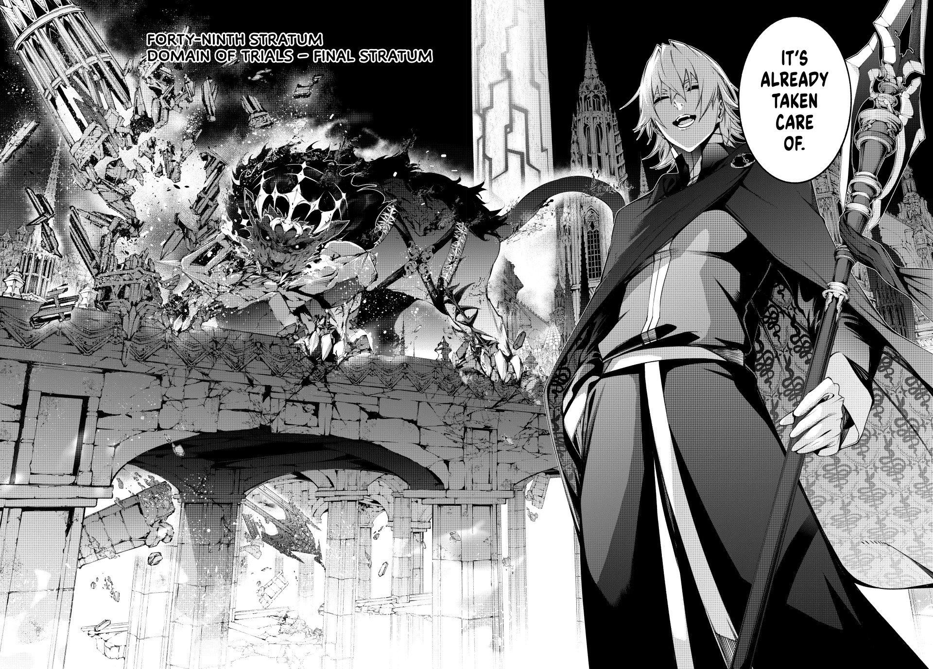 Tsue to Tsurugi no Wistoria Chap 56 - Next Chap 57