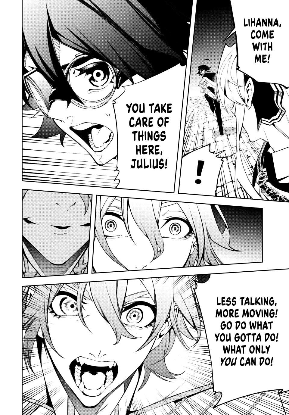 Tsue to Tsurugi no Wistoria Chap 56 - Next Chap 57