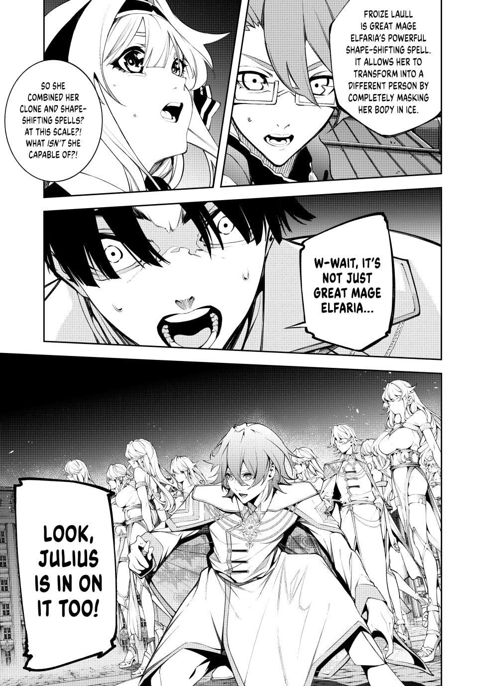 Tsue to Tsurugi no Wistoria Chap 56 - Next Chap 57