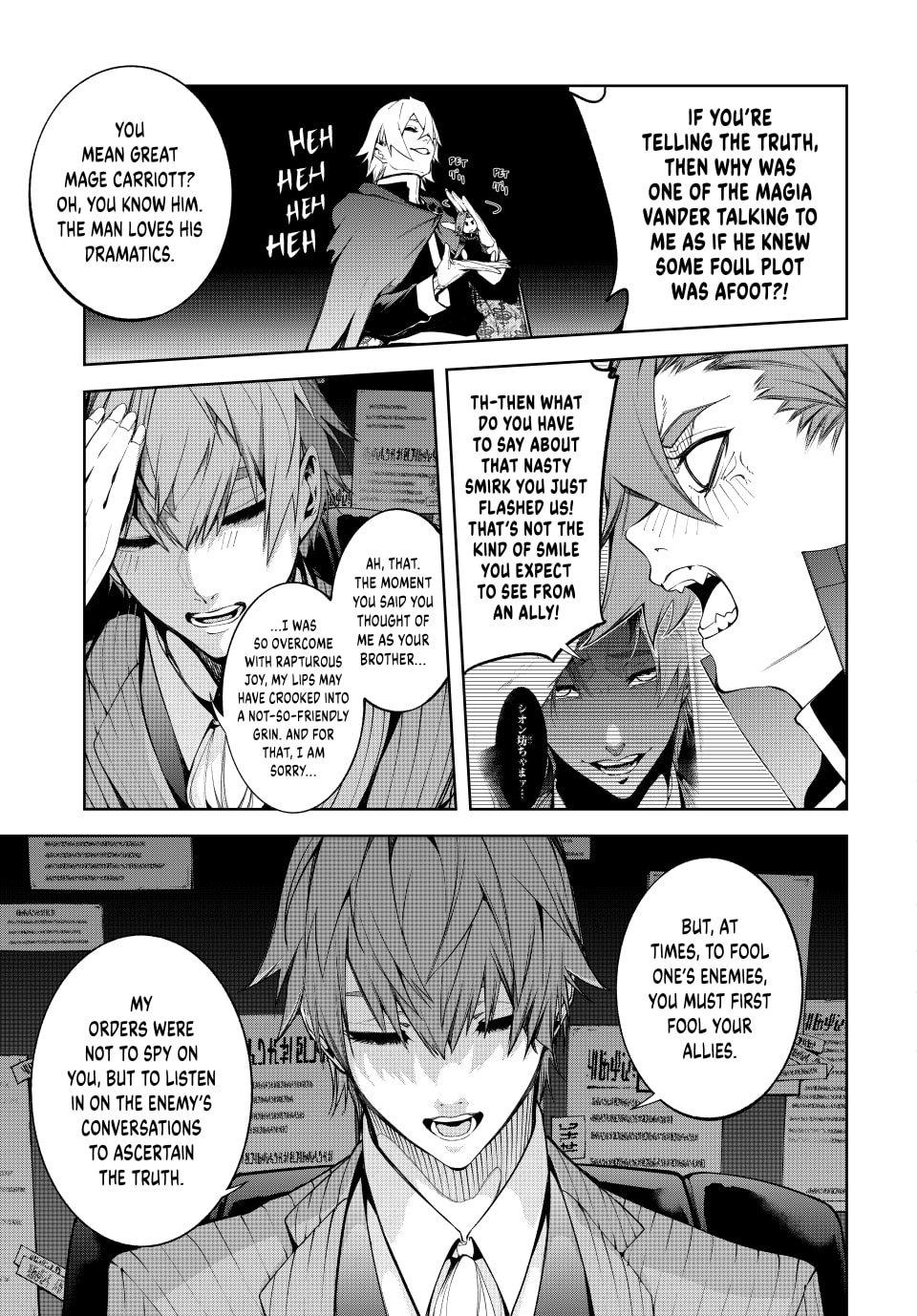 Tsue to Tsurugi no Wistoria Chap 56 - Next Chap 57