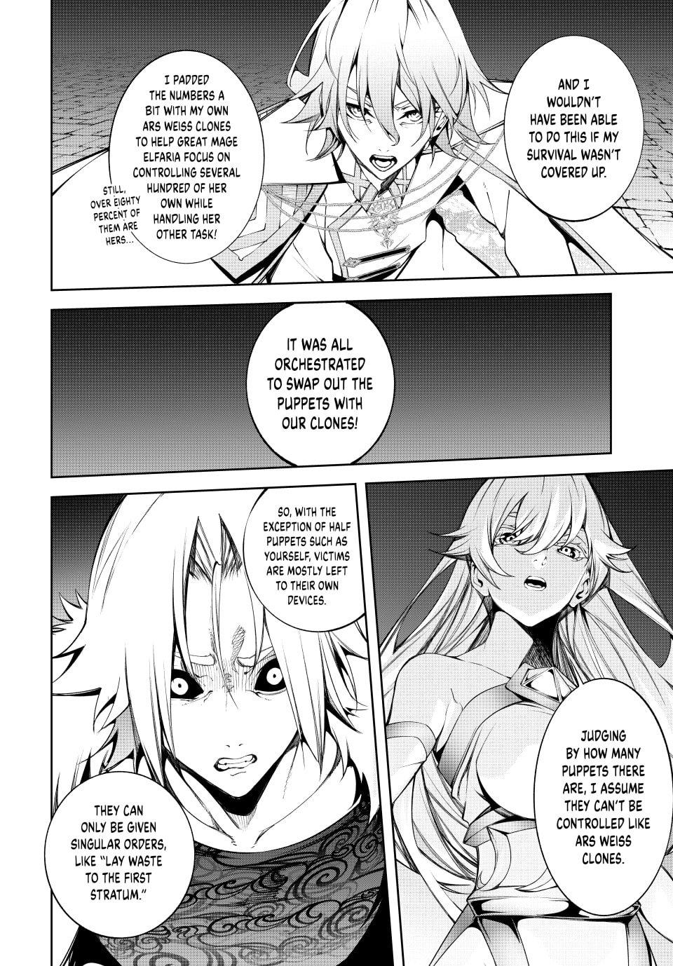 Tsue to Tsurugi no Wistoria Chap 56 - Next Chap 57