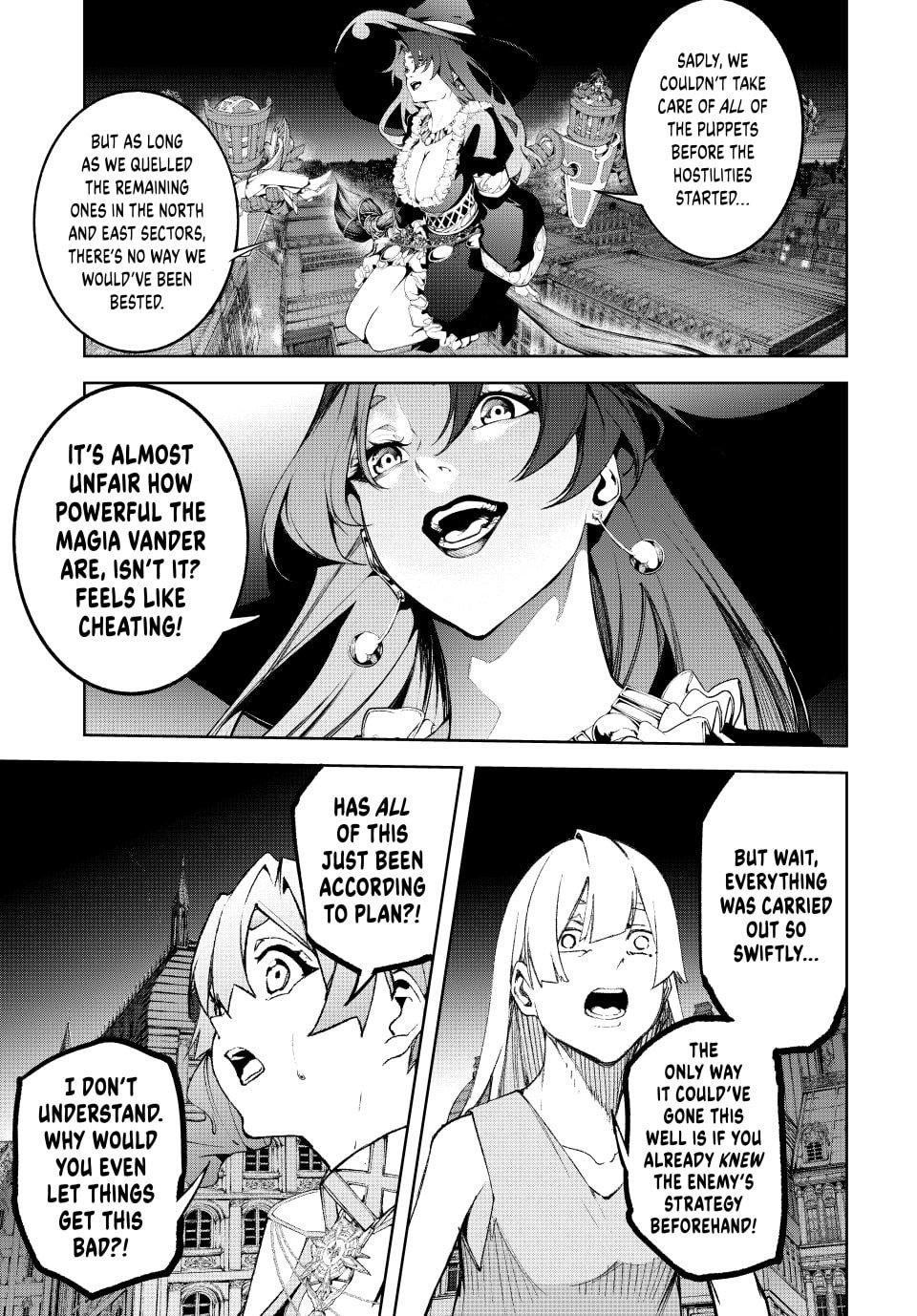 Tsue to Tsurugi no Wistoria Chap 56 - Next Chap 57