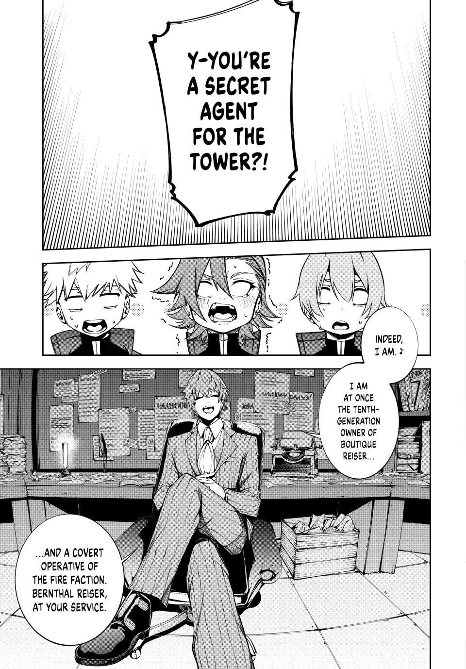 Tsue to Tsurugi no Wistoria Chap 56 - Next Chap 57