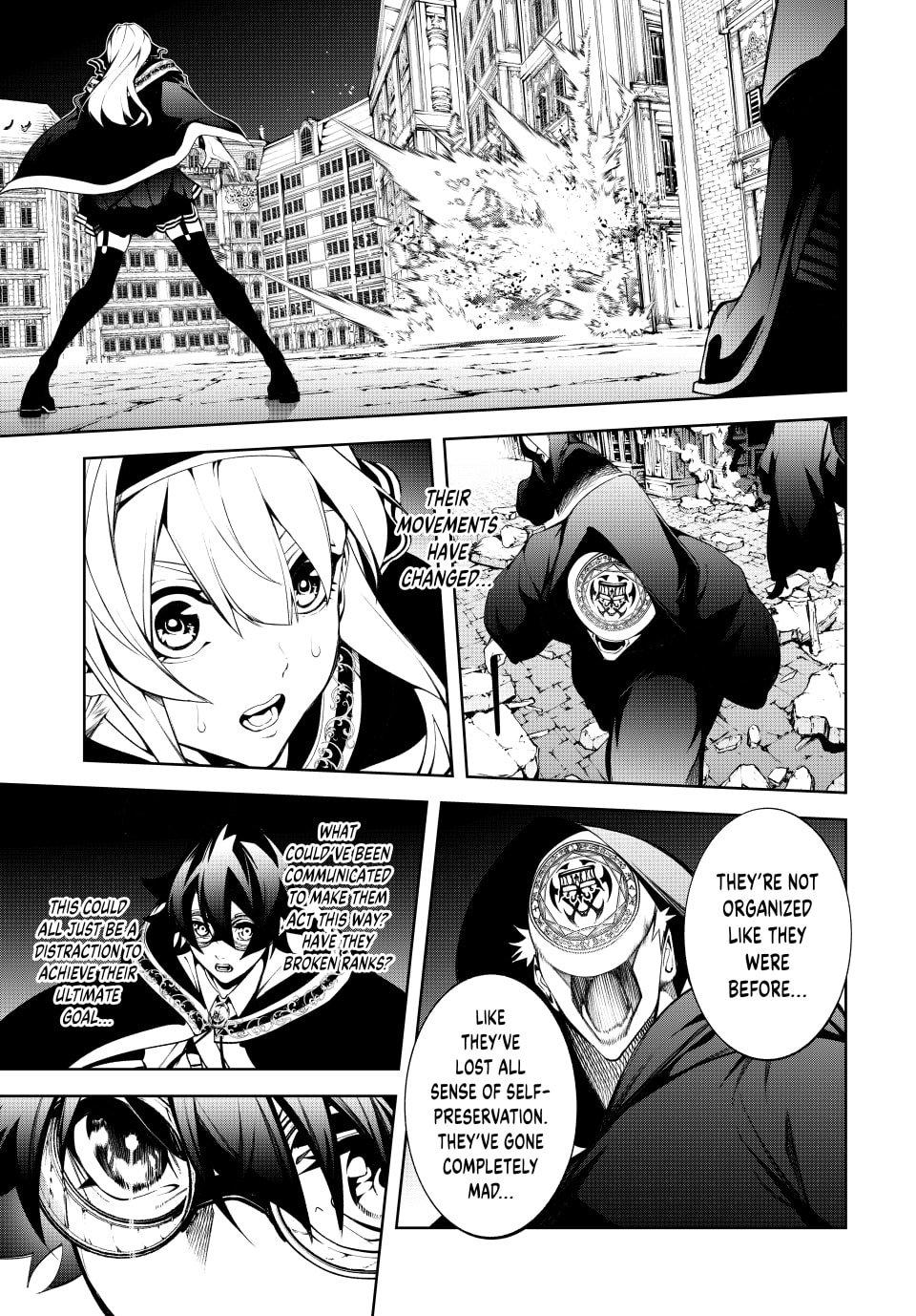Tsue to Tsurugi no Wistoria Chap 56 - Next Chap 57