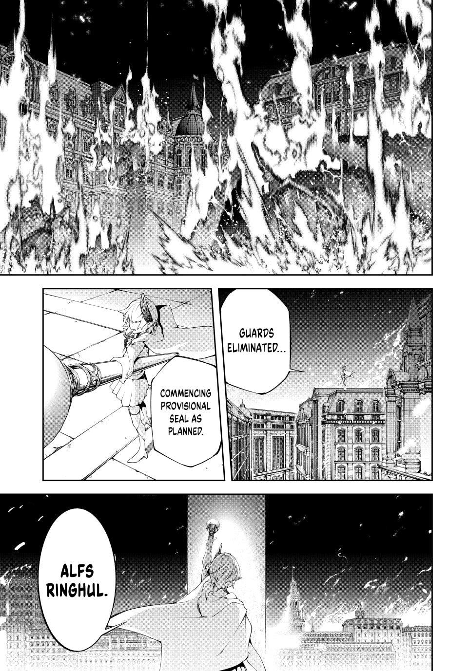 Tsue to Tsurugi no Wistoria Chap 56 - Next Chap 57