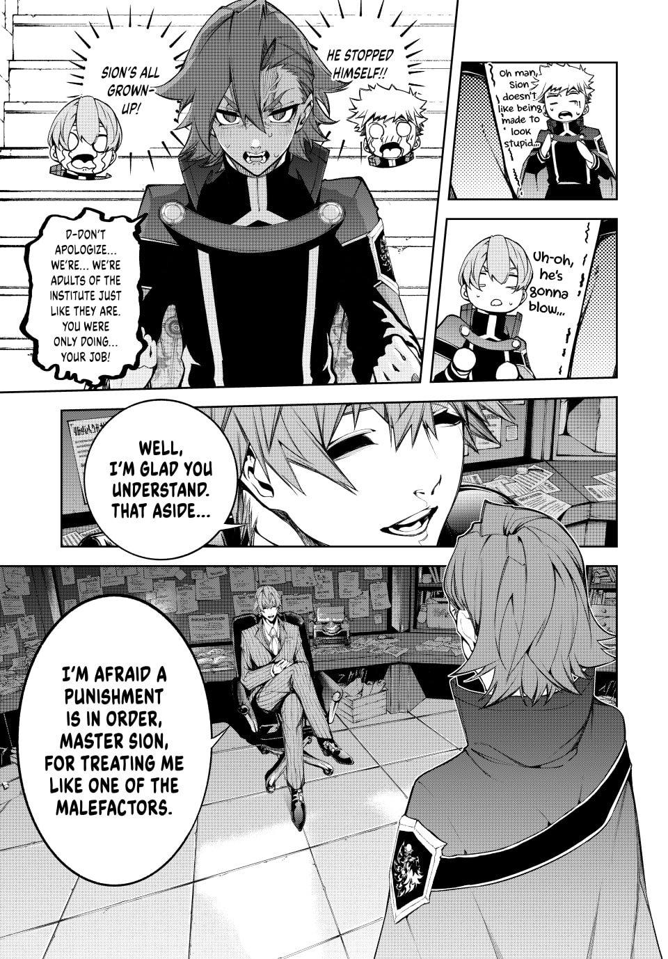 Tsue to Tsurugi no Wistoria Chap 56 - Next Chap 57