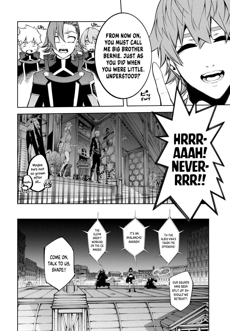 Tsue to Tsurugi no Wistoria Chap 56 - Next Chap 57