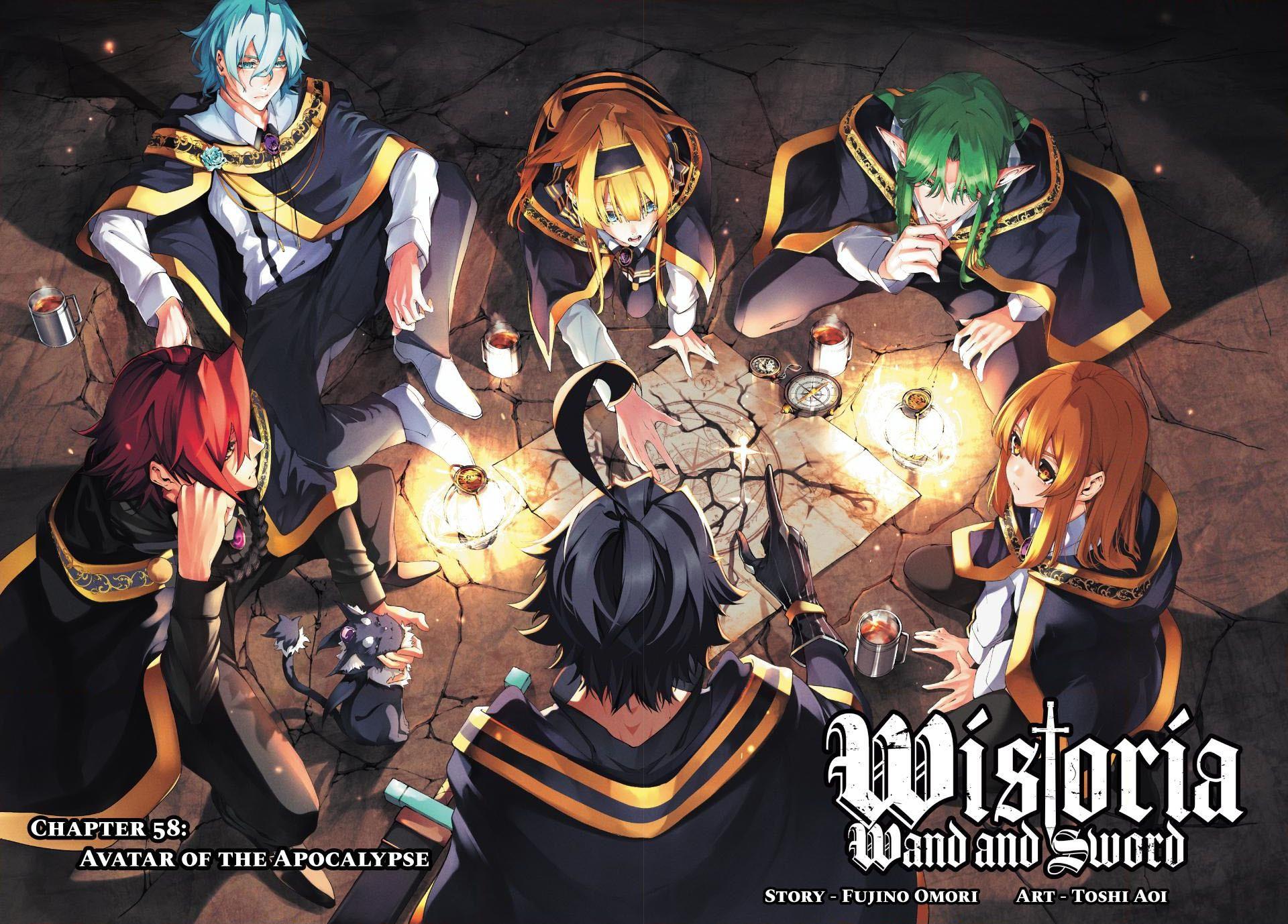 Tsue to Tsurugi no Wistoria Chap 58 - Next Chap 59