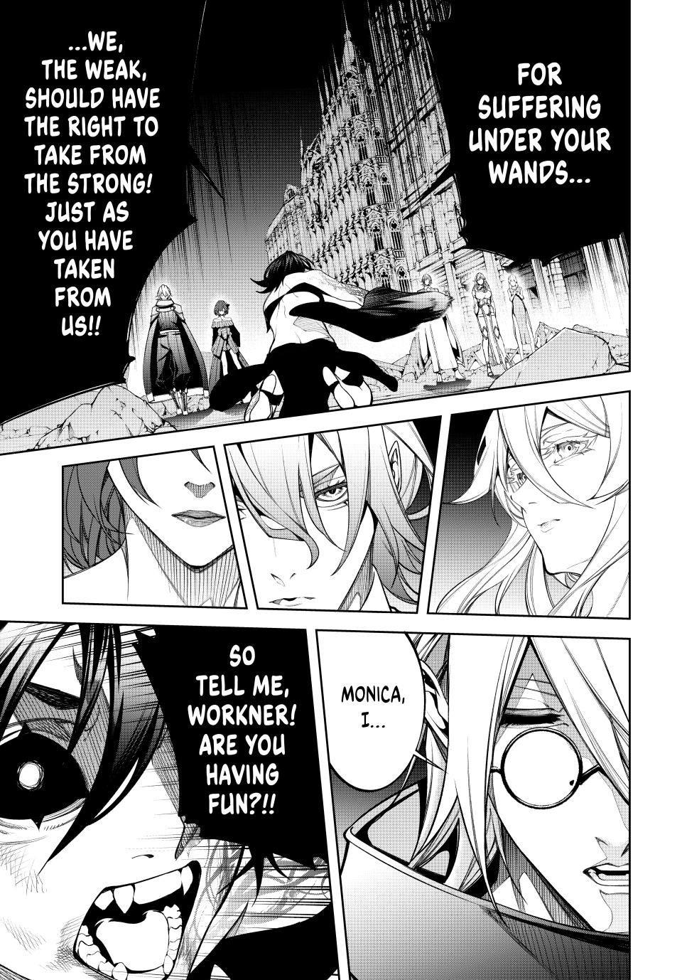 Tsue to Tsurugi no Wistoria Chap 59 - Next Chap 60
