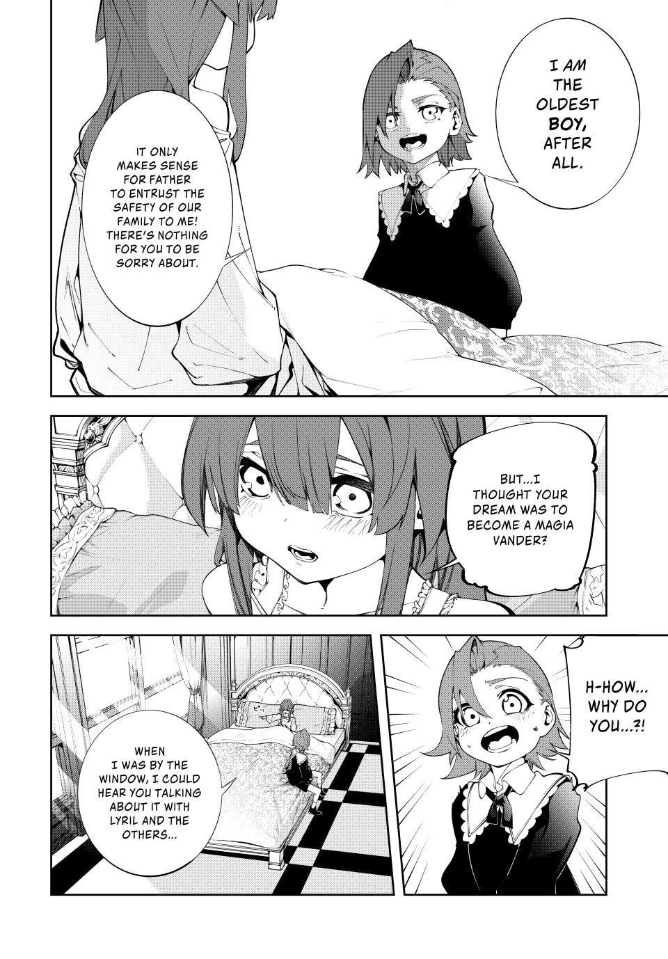 Tsue to Tsurugi no Wistoria Chap 50 - Next Chap 51