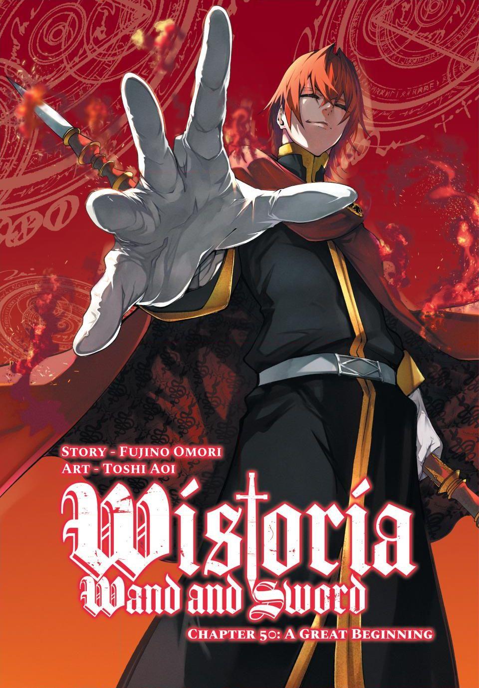 Tsue to Tsurugi no Wistoria Chap 50 - Next Chap 51