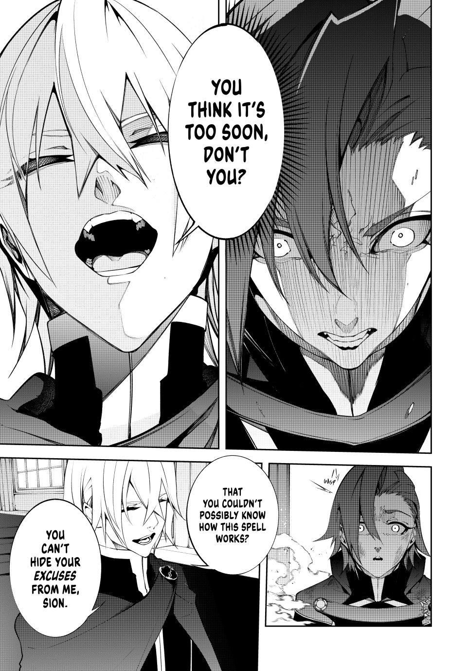 Tsue to Tsurugi no Wistoria Chap 50 - Next Chap 51