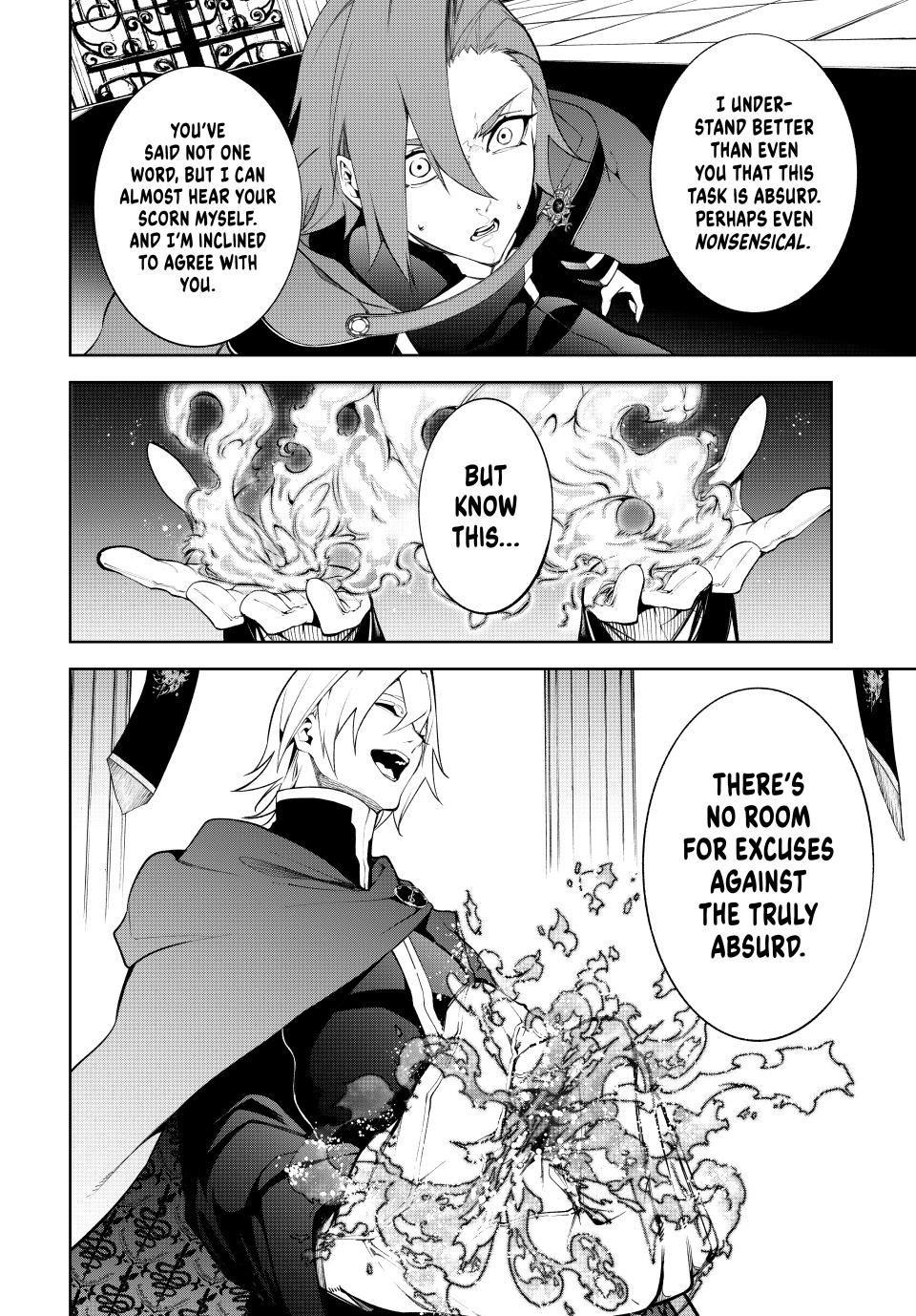 Tsue to Tsurugi no Wistoria Chap 50 - Next Chap 51