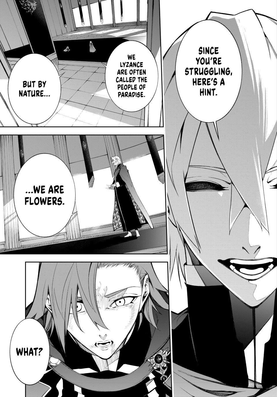 Tsue to Tsurugi no Wistoria Chap 50 - Next Chap 51