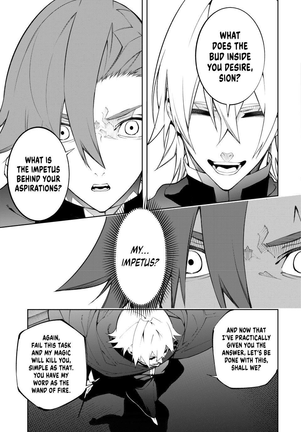 Tsue to Tsurugi no Wistoria Chap 50 - Next Chap 51