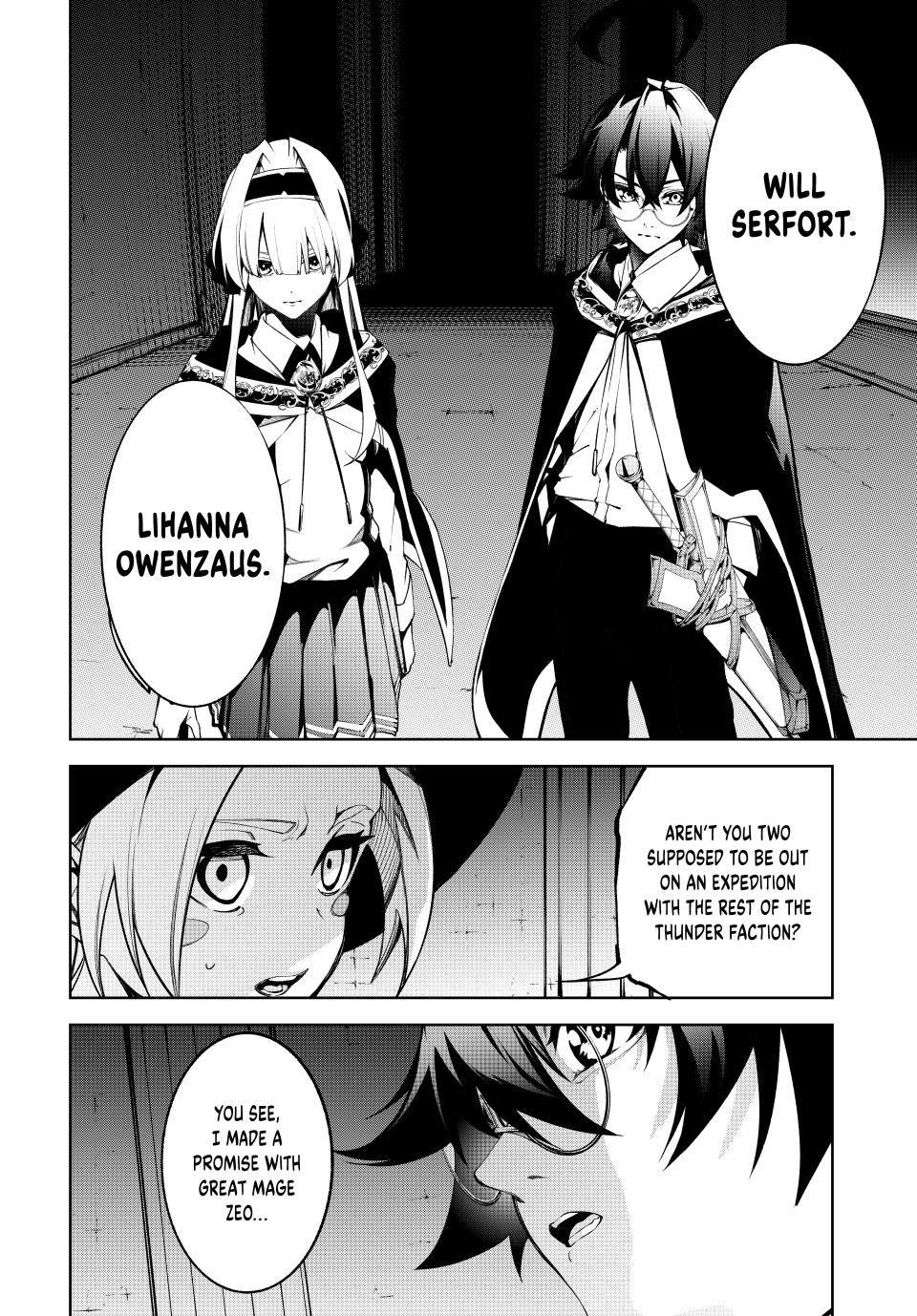 Tsue to Tsurugi no Wistoria Chap 51 - Next Chap 52