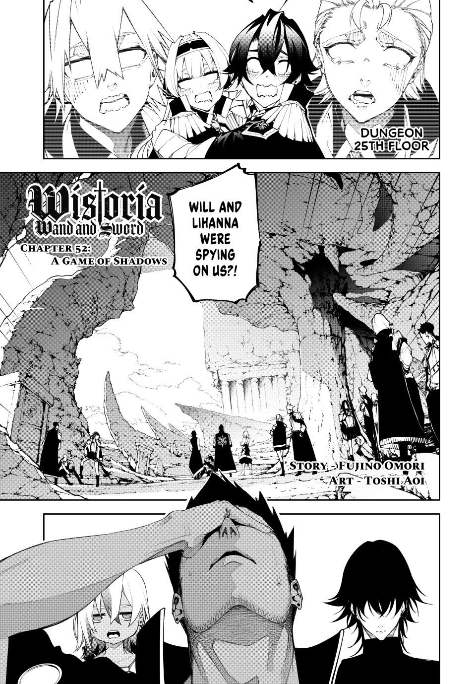Tsue to Tsurugi no Wistoria Chap 52 - Next Chap 53