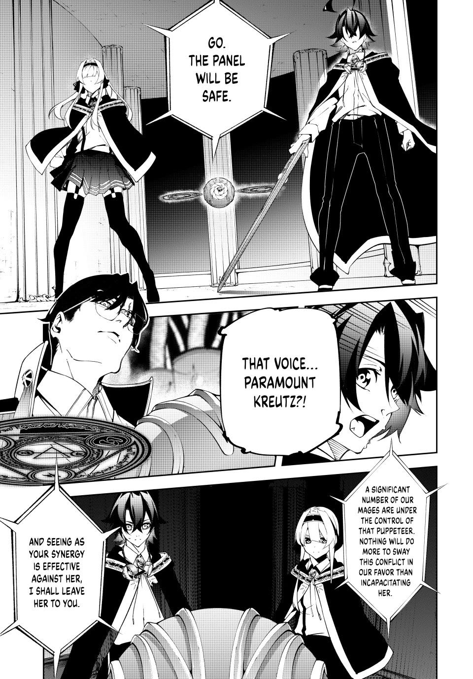 Tsue to Tsurugi no Wistoria Chap 52 - Next Chap 53