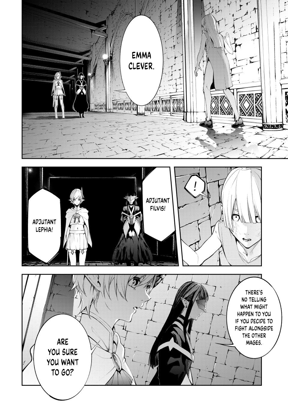 Tsue to Tsurugi no Wistoria Chap 53 - Next Chap 54