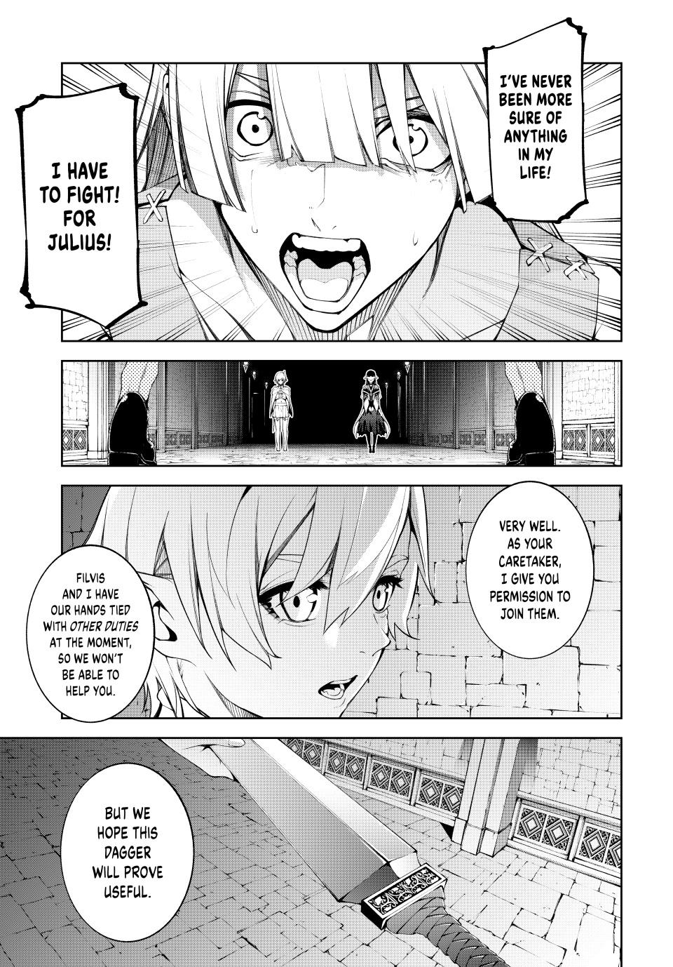 Tsue to Tsurugi no Wistoria Chap 53 - Next Chap 54