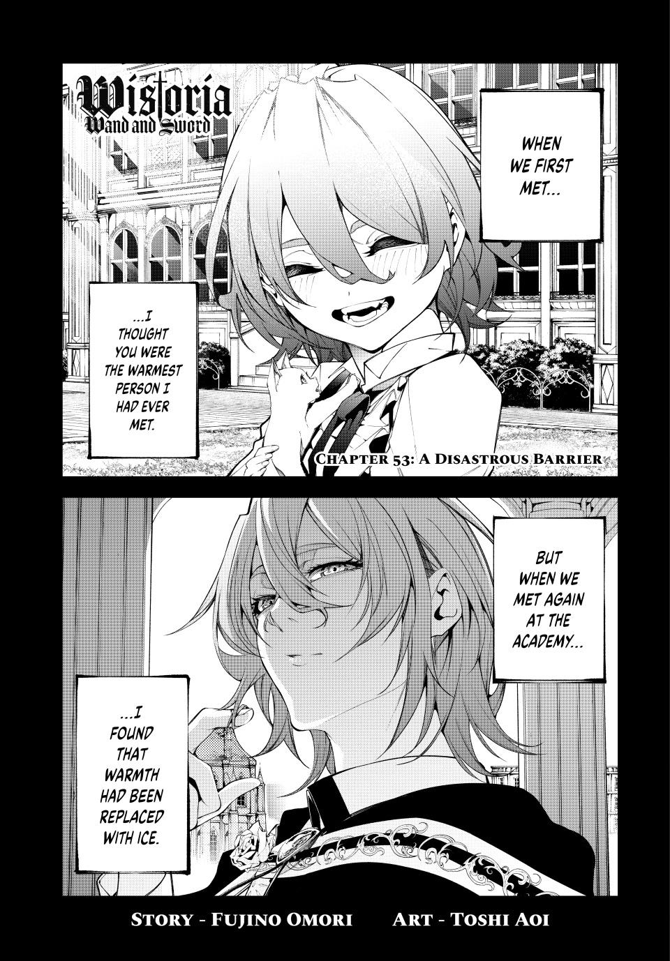 Tsue to Tsurugi no Wistoria Chap 53 - Next Chap 54