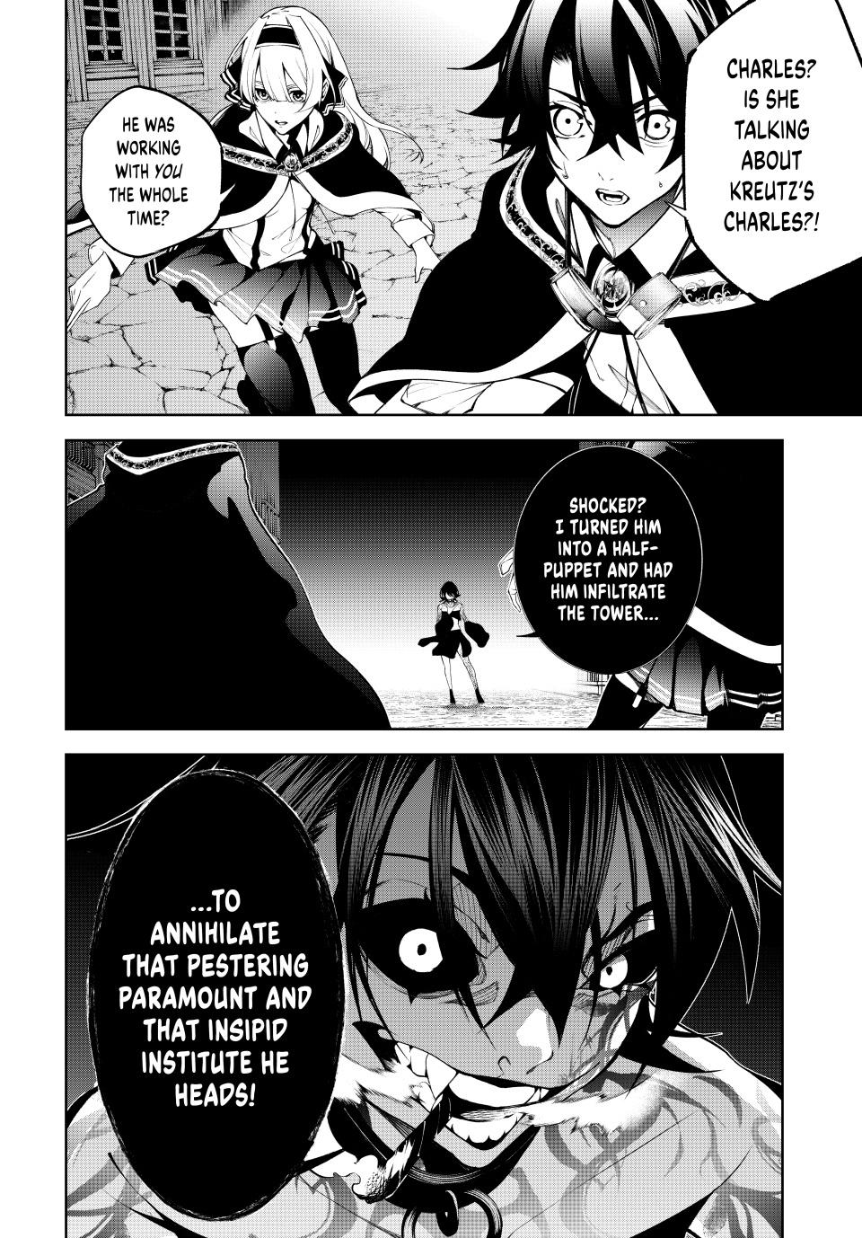 Tsue to Tsurugi no Wistoria Chap 53 - Next Chap 54