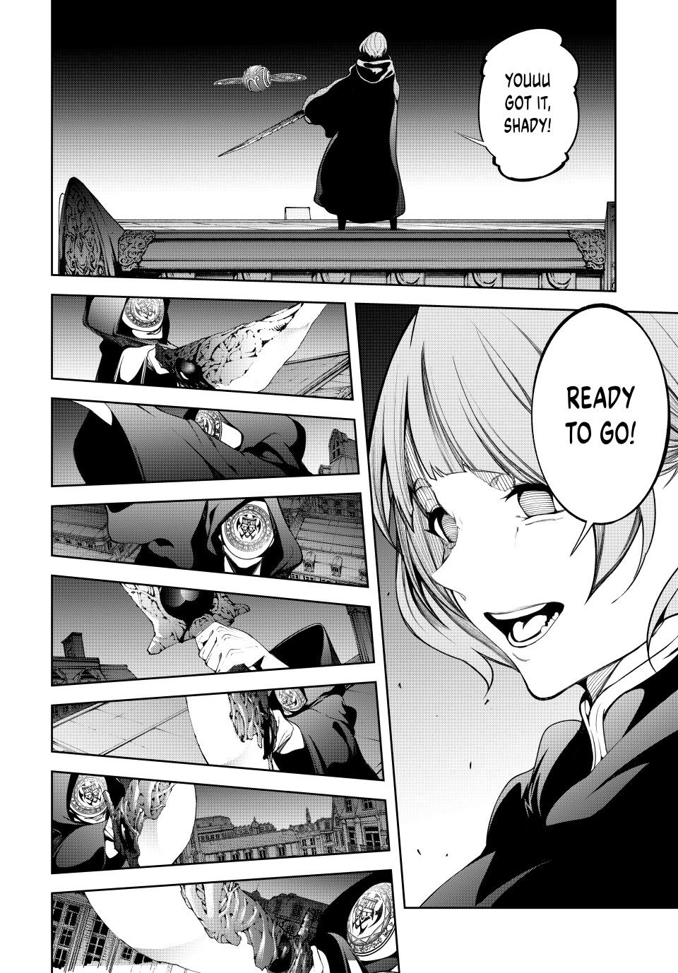 Tsue to Tsurugi no Wistoria Chap 53 - Next Chap 54