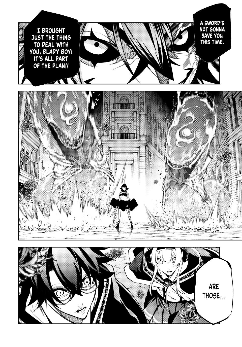 Tsue to Tsurugi no Wistoria Chap 53 - Next Chap 54