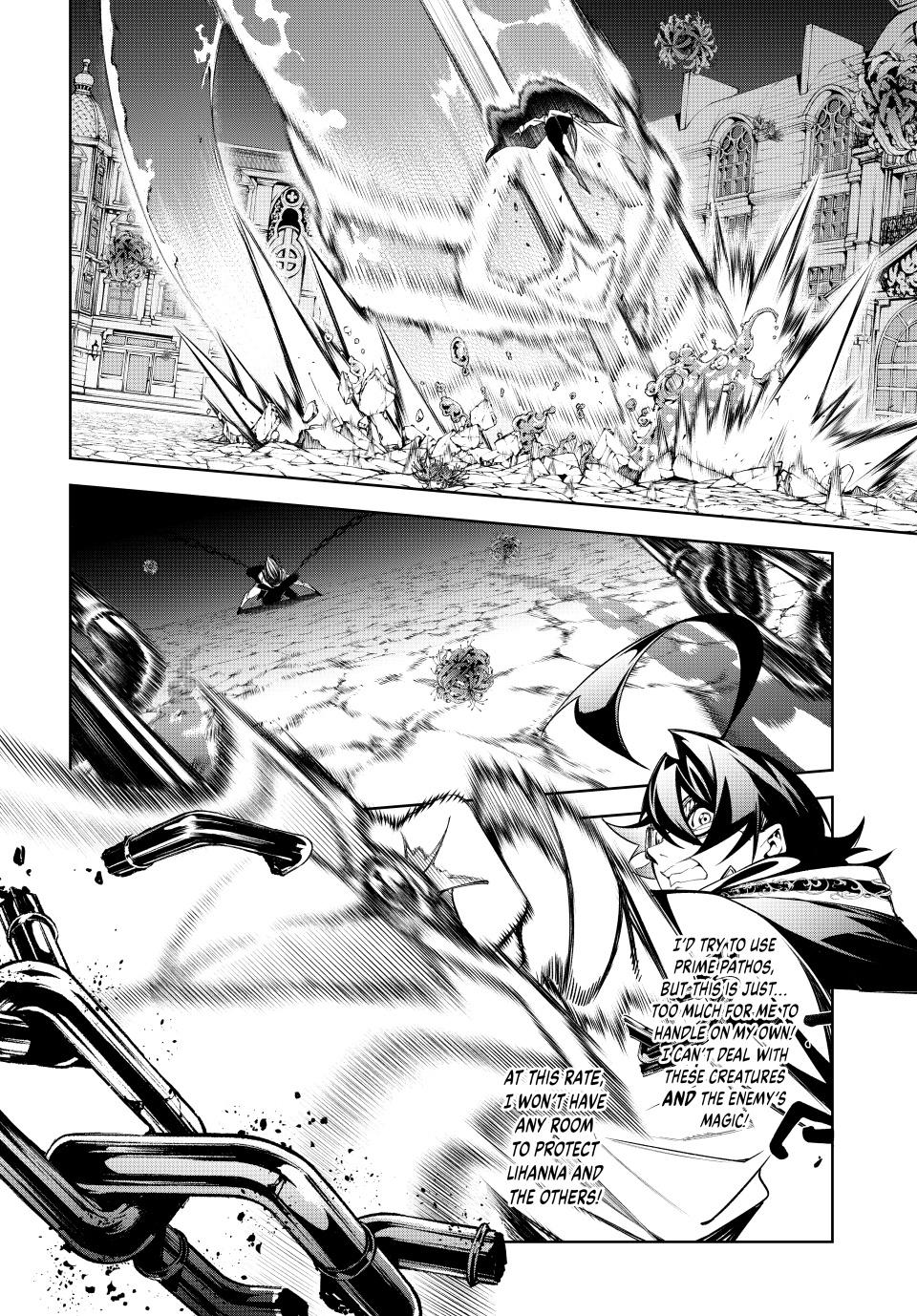 Tsue to Tsurugi no Wistoria Chap 53 - Next Chap 54