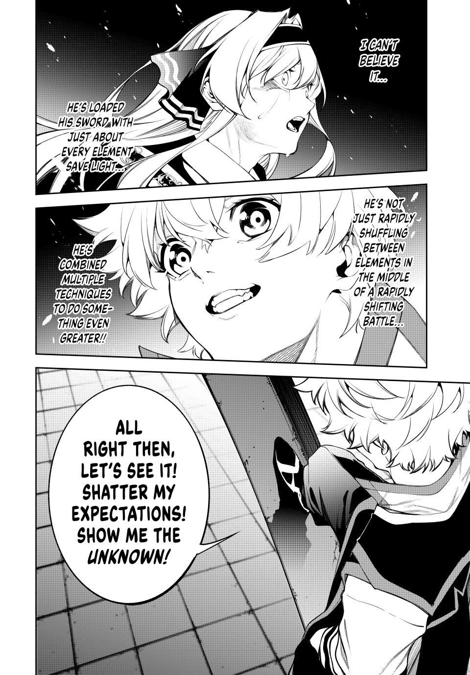 Tsue to Tsurugi no Wistoria Chap 61 - Next Chap 62