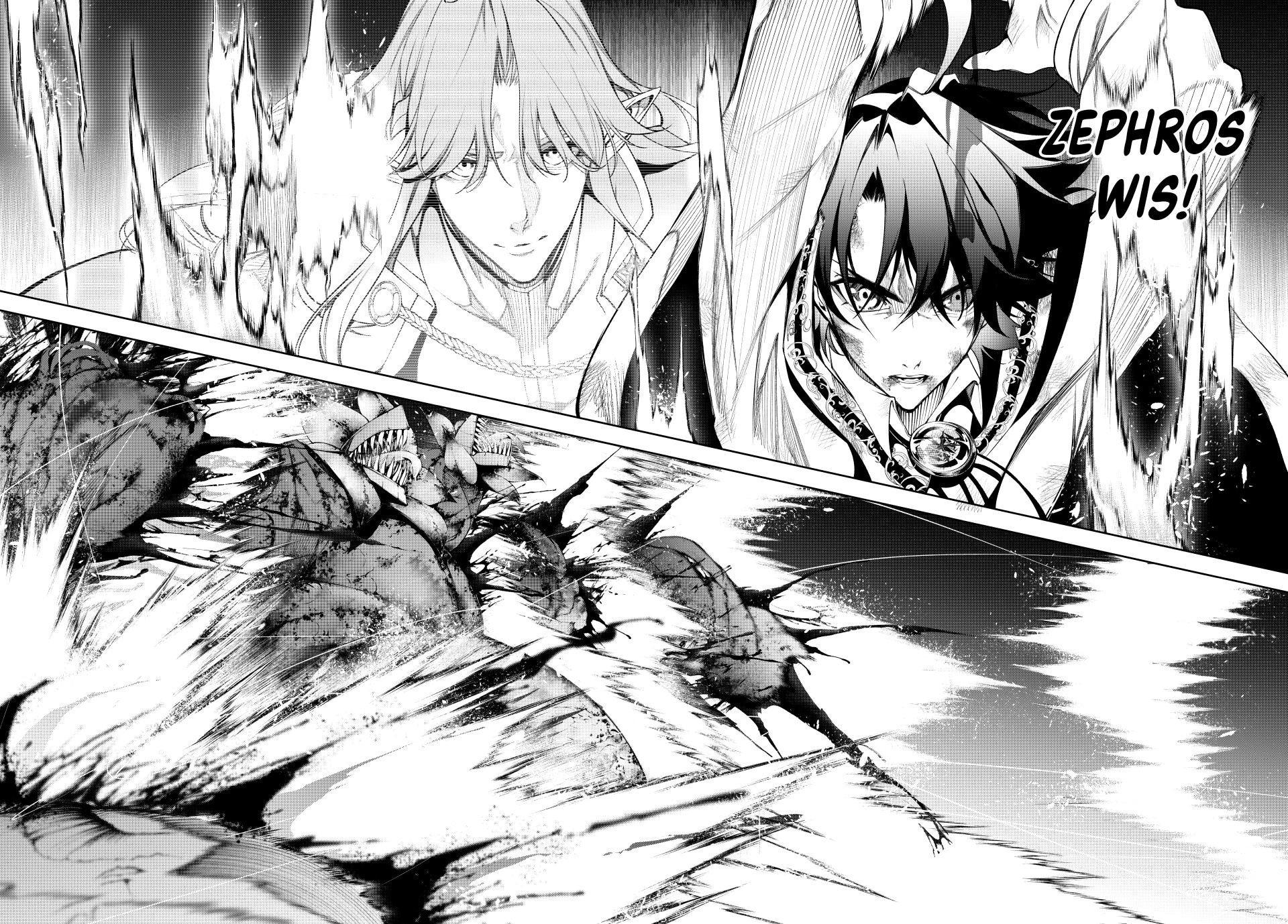 Tsue to Tsurugi no Wistoria Chap 61 - Next Chap 62