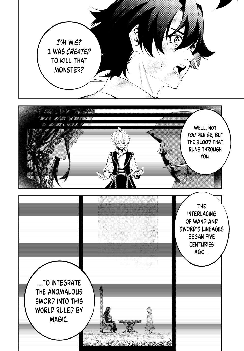 Tsue to Tsurugi no Wistoria Chap 62 - Next Chap 63