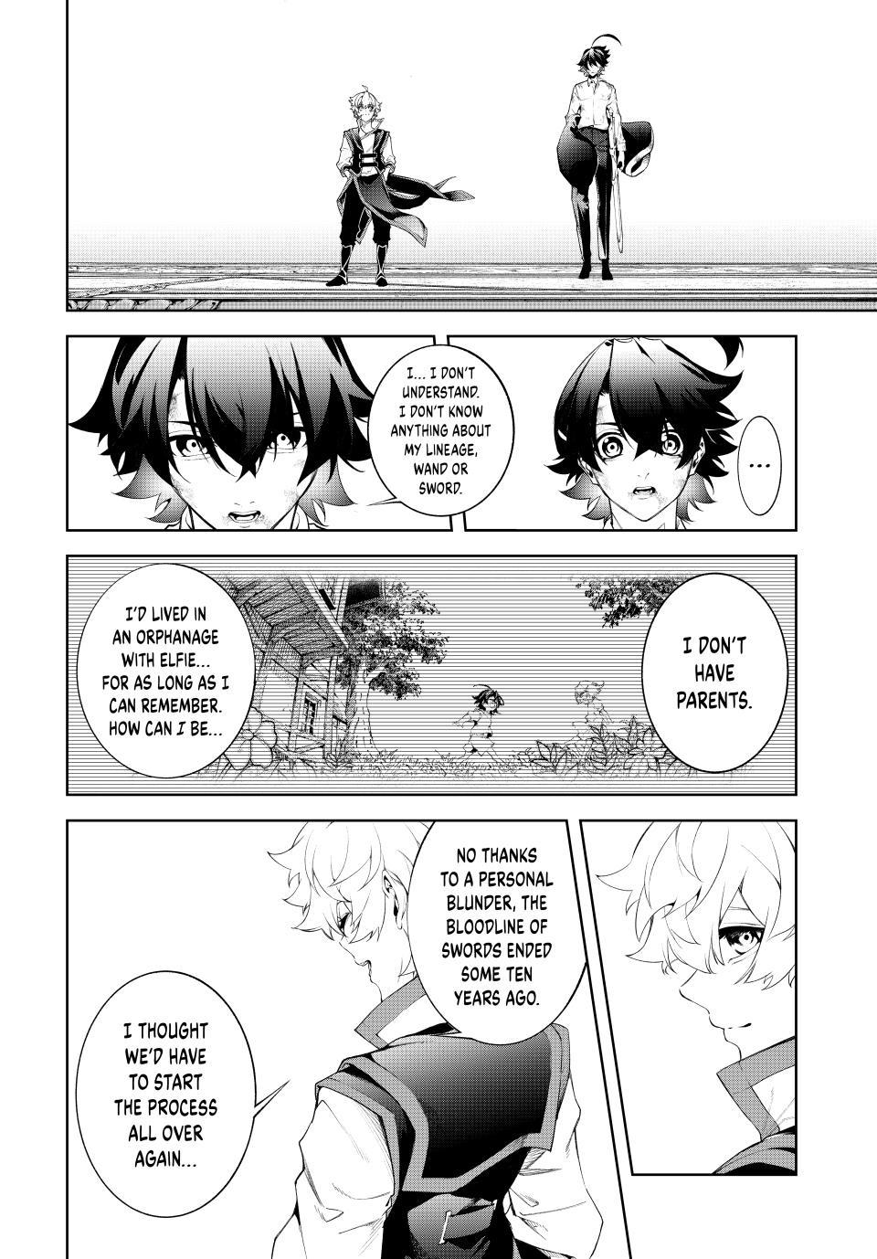 Tsue to Tsurugi no Wistoria Chap 62 - Next Chap 63