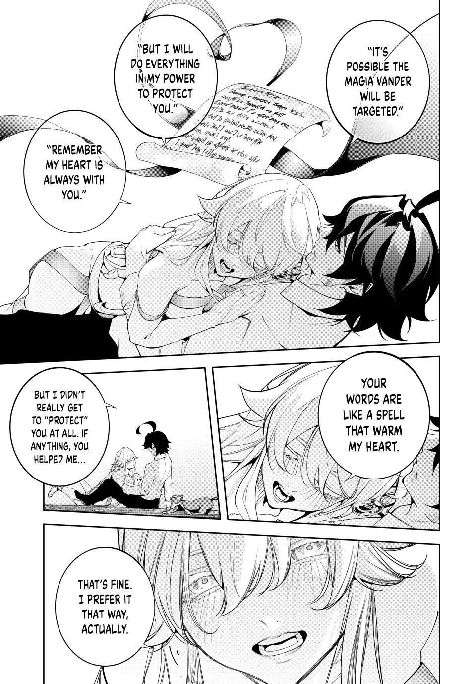 Tsue to Tsurugi no Wistoria Chap 62 - Next Chap 63