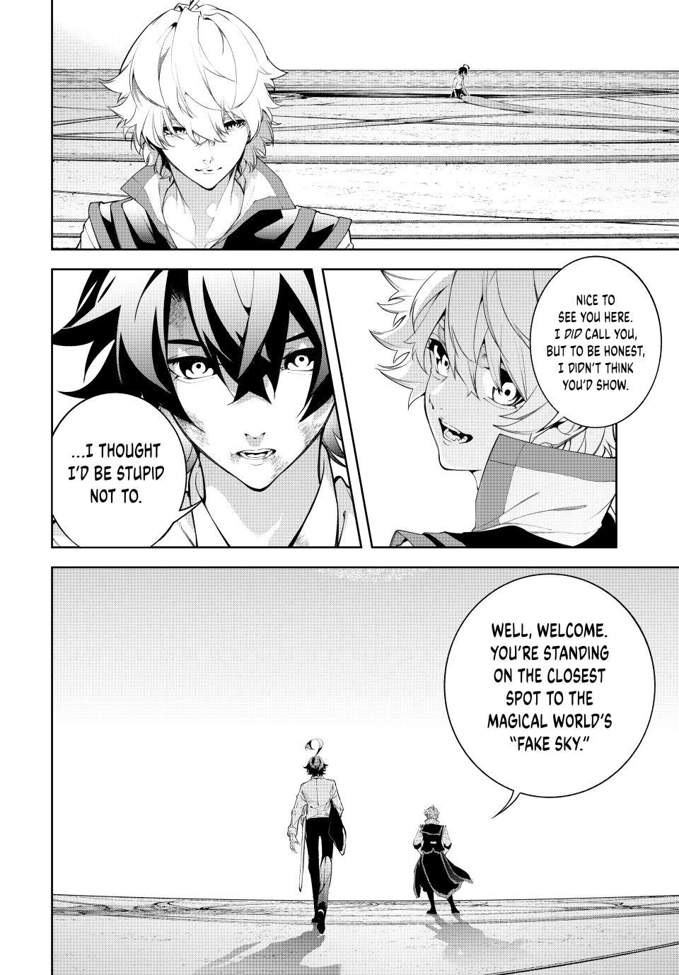 Tsue to Tsurugi no Wistoria Chap 62 - Next Chap 63